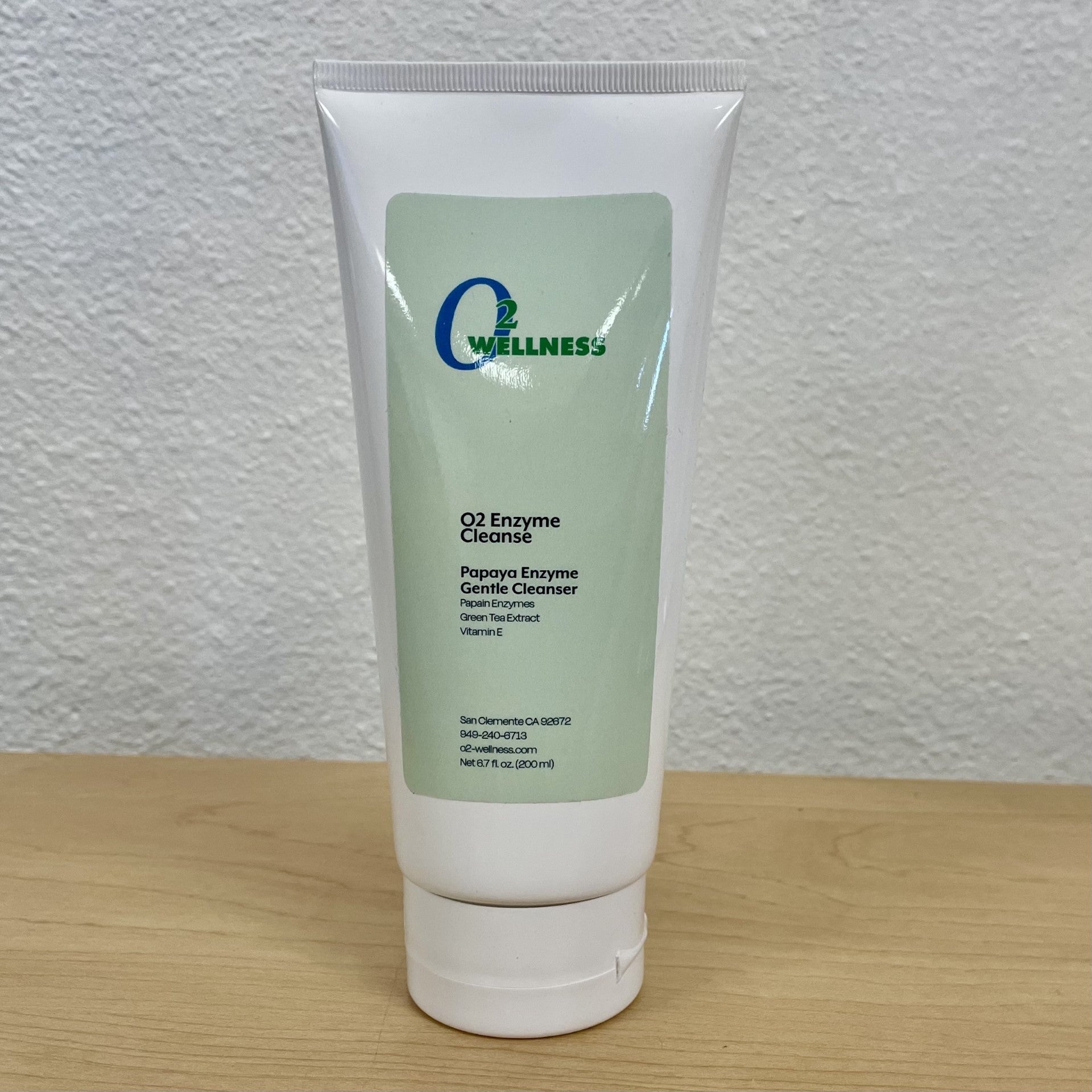 O2 Enzyme Cleanse Papaya Gentle Cleanser
