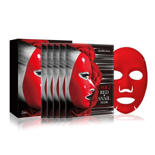OMG! Red + Snail Mask (5 count/pkg)