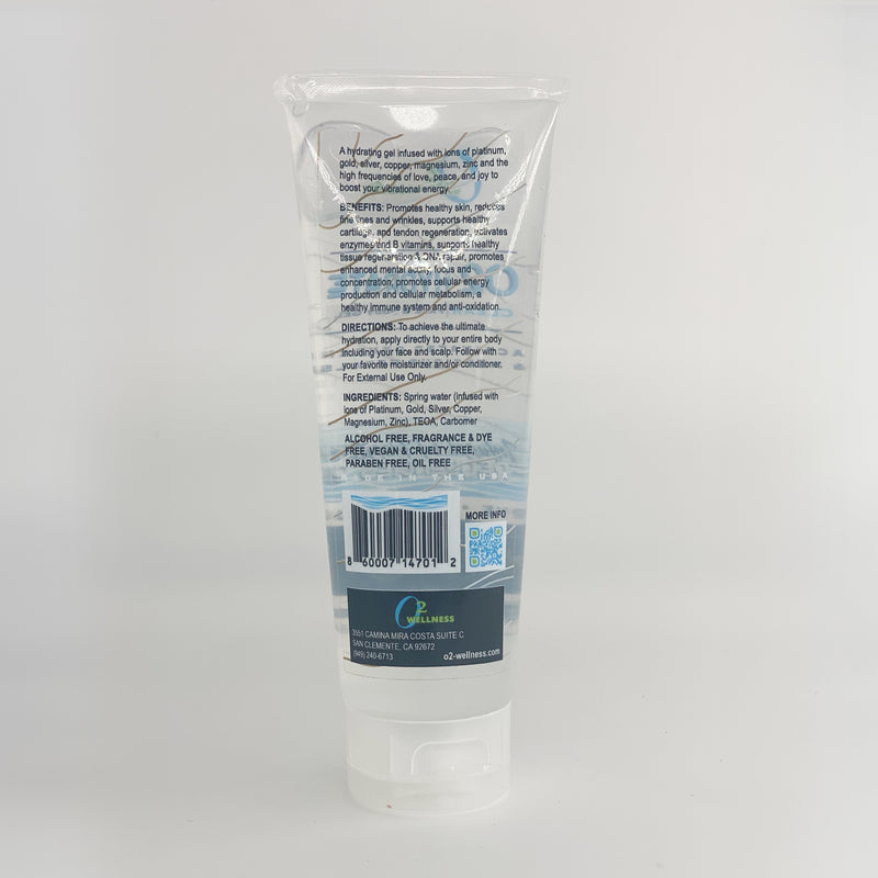 O2 Hydrate Clear Face and Body Gel (3.2oz, 90g)