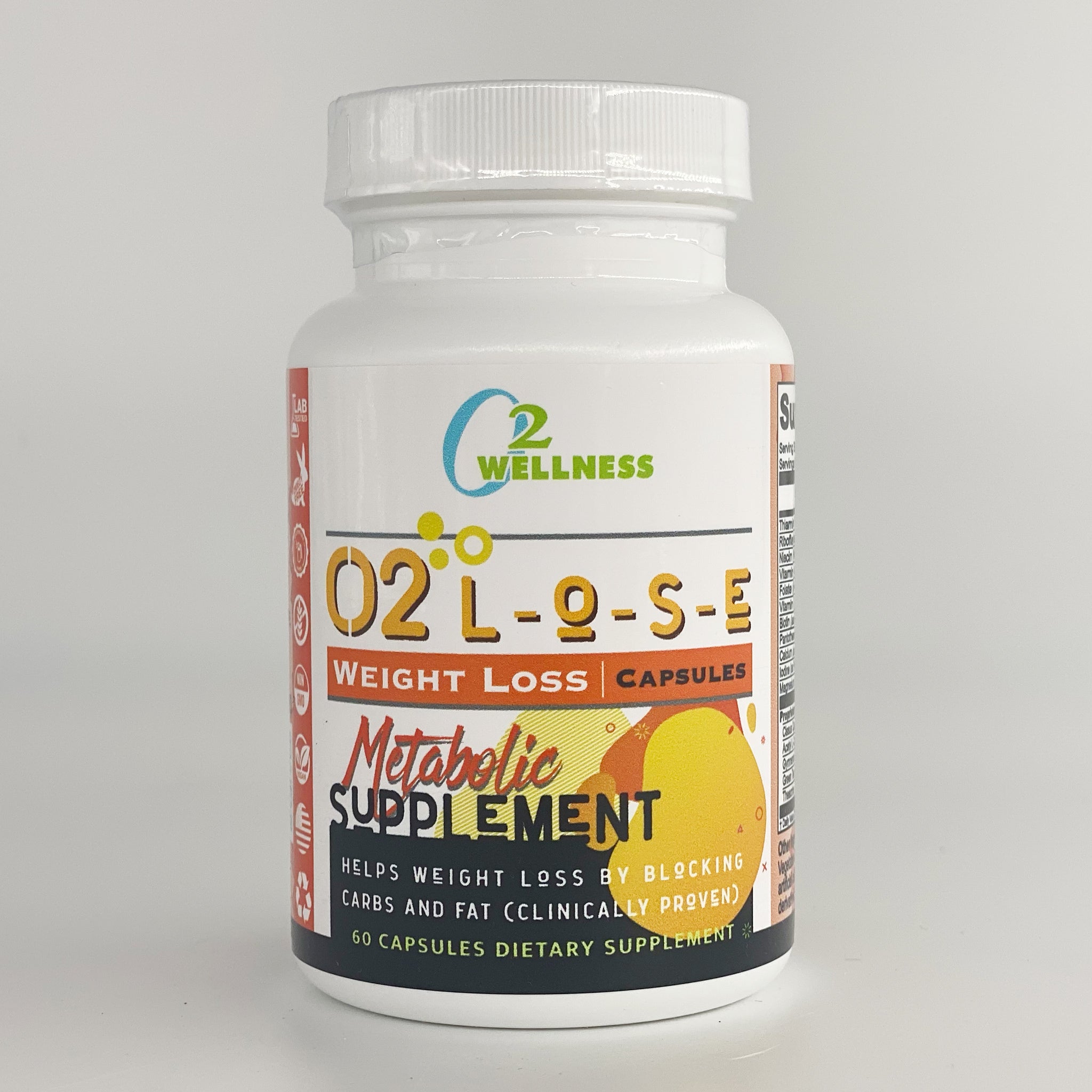O2 Lose Weight Loss Supplement (60 COUNT/PKG) – O2Wellness-Shop