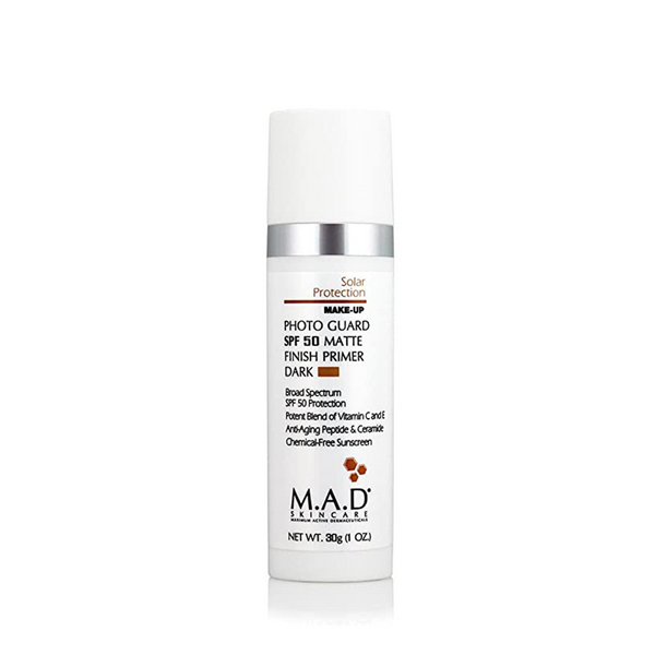 M.A.D. Skin Care - Matte Finish Primer (1 oz, dark)